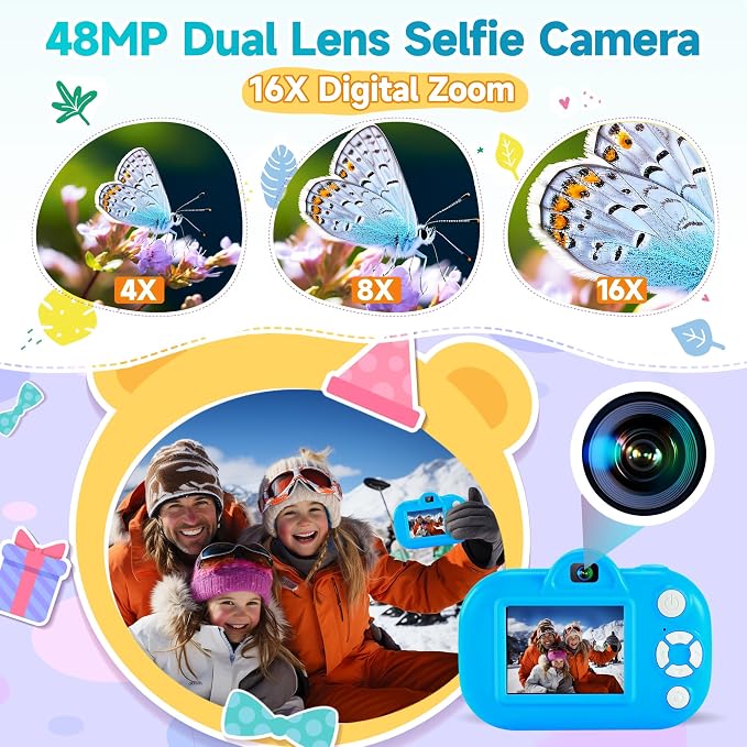 Toddler Camera Kids Camera Christmas Birthday Toy Gifts - Image 3