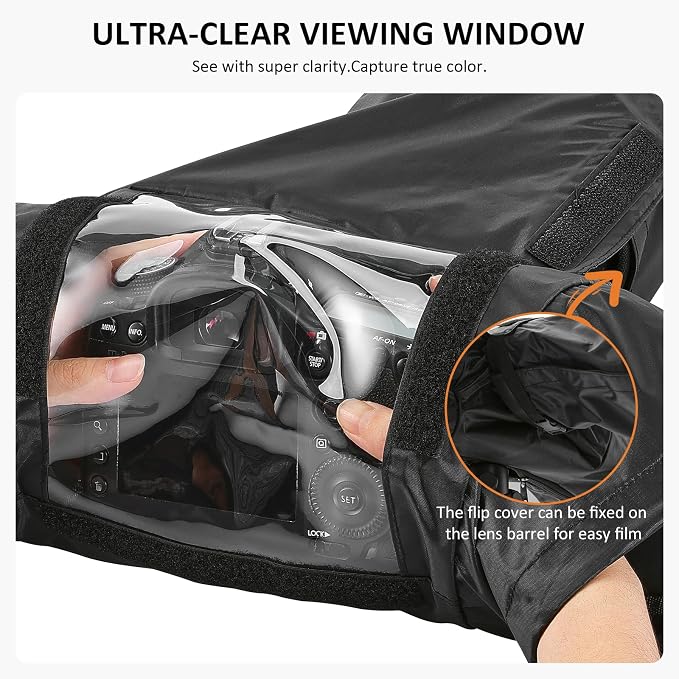 Professional Waterproof Camera Rain Cover, Universal DSLR Camera Protector - Image 6