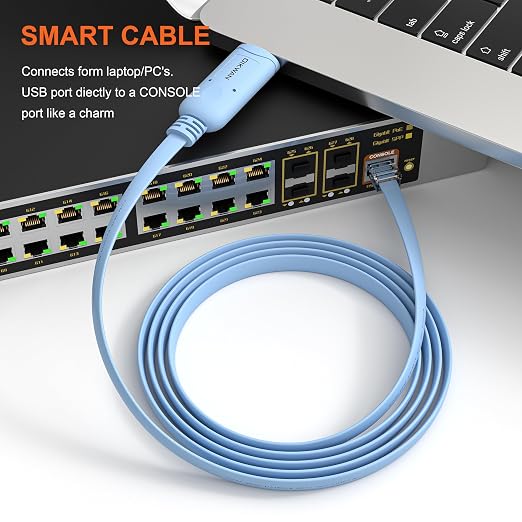 USB Console Cable, USB to RJ45 Console Cable - Image 8