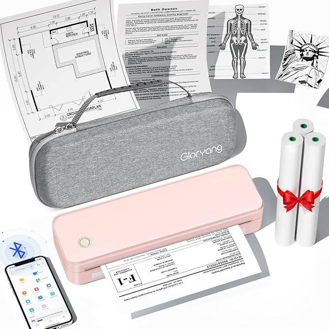 Gloryang Inkless Portable Printer by Gloryang