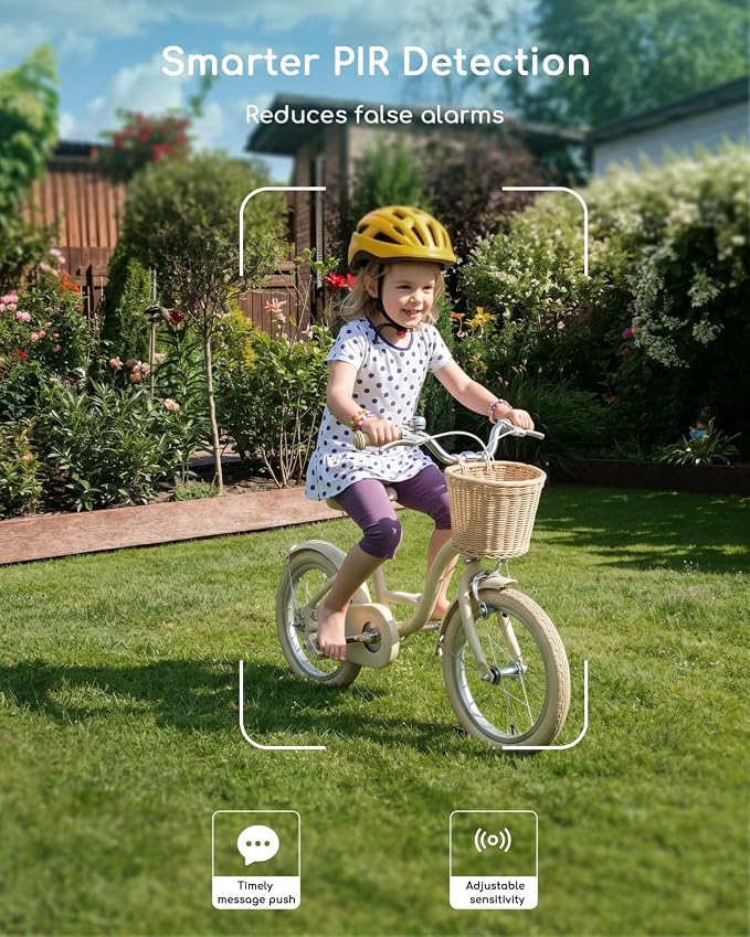 COOAU Cameras for Home Security​​, 2K 360° Solar Security Cameras Wireless - Image 5