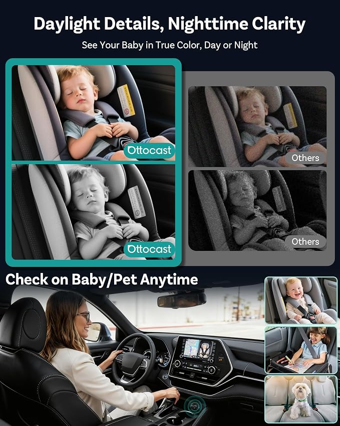 OTTOCAST Cabin Care Baby Car Camera - Image 7