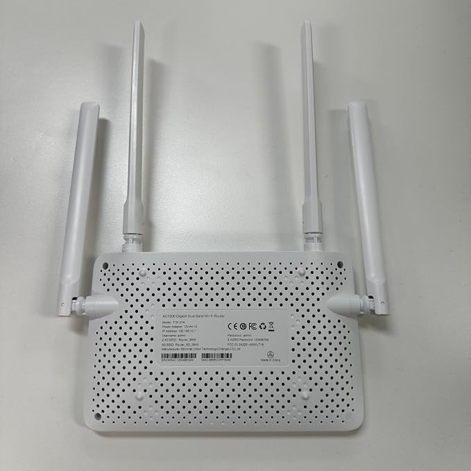 U-SPEED AC1200 WiFi Router Dual Band Wireless Internet Router, Speed Up to 1.2 - Image 9