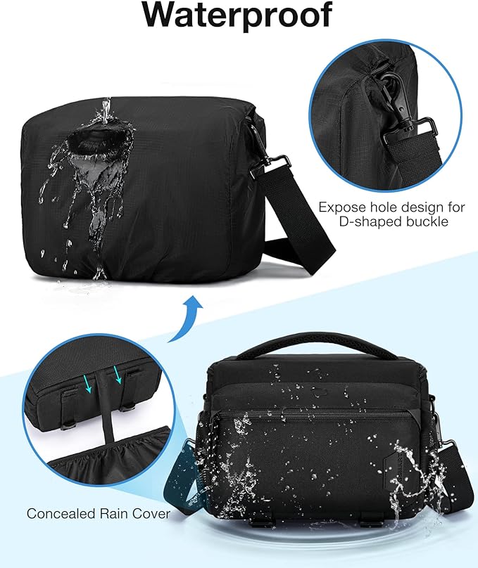BAGSMART Small Camera Sling Bag - Image 5