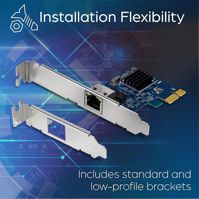 TRENDnet 2.5GBase-T PCIe Network Adapter, TEG-25GECTX, Converts a PCIe 2.0 or - Image 8