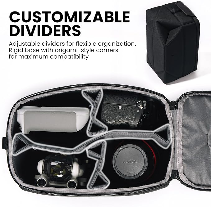 NANUK N-PVD Messenger Bag for Camera and Drone - Image 2