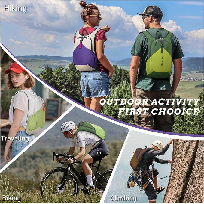 BECOJADDE 20L Small Hiking Backpack - Image 7