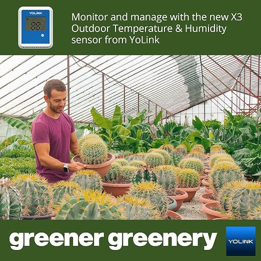 YoLink X3 vesion Outdoor Temperature & Humidity Data Logger, Hygrometer - Image 8