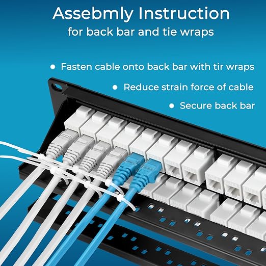 Rapink Patch Panel 48 Port Cat6 - Image 6
