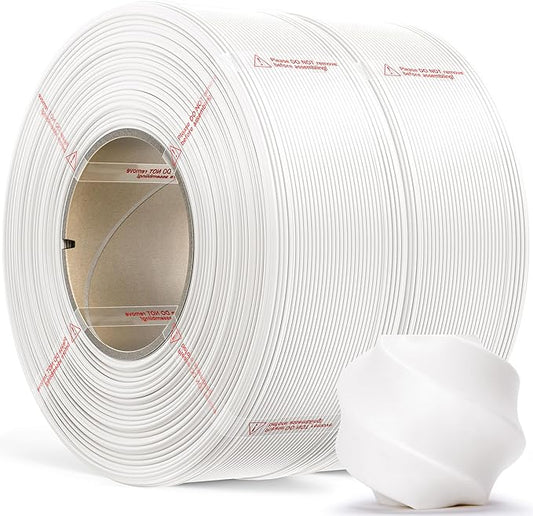 PLA Basic, Pre-Dried Refill Filament 2-Pack Bundle by MarsWork