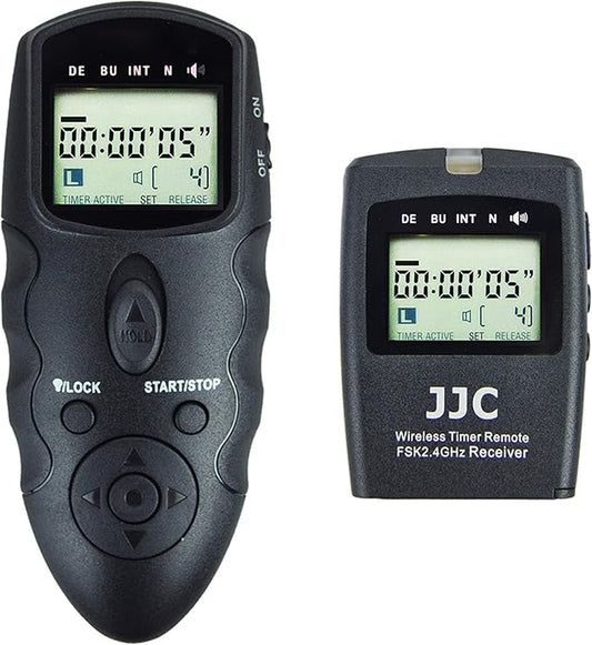 JJC Wireless Intervalometer Timer Remote Control Shutter Release by JJC