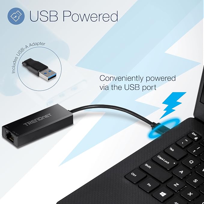 TRENDnet USB-C 3.1 to 2.5GBASE-T Ethernet Adapter, NDAA & TAA Compliant - Image 10
