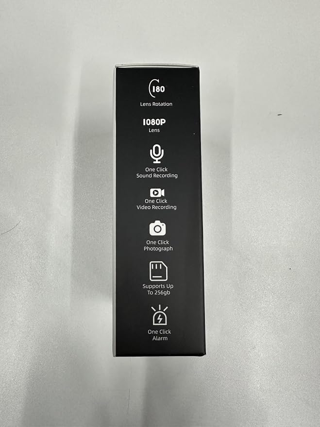 kaysunlink Body Camera with Audio and Video Recording 1080P FHD Mini Police - Image 9