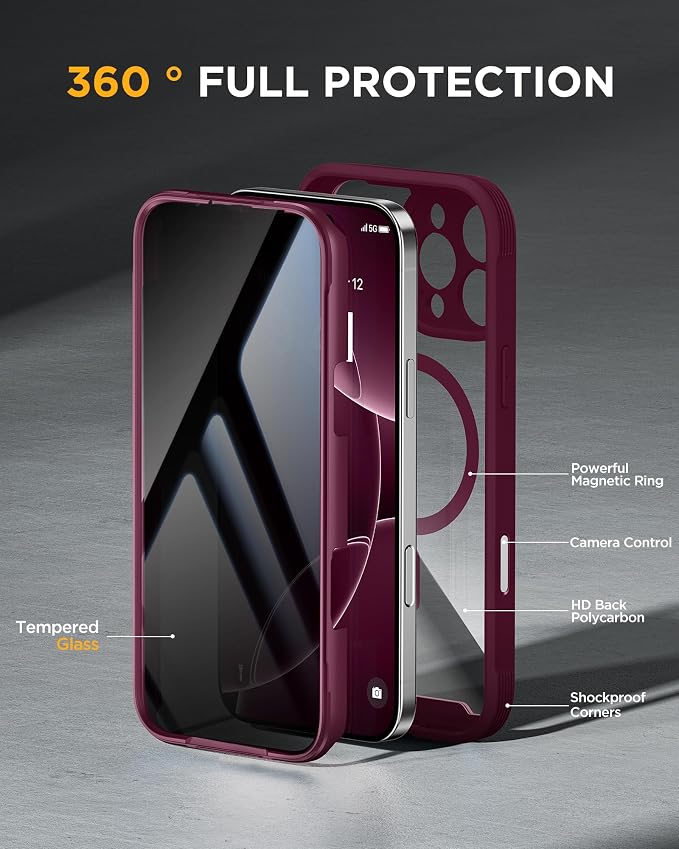 Miracase Magnetic for iPhone 16 Pro Max Case - Image 2