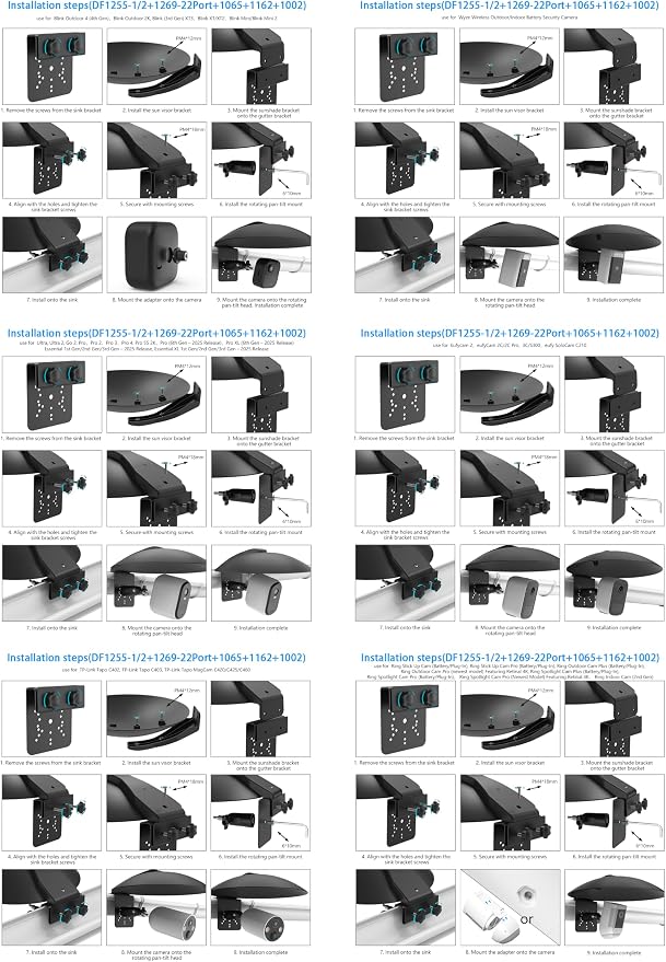Universal Sun Rain Shade Camera Cover - Image 5