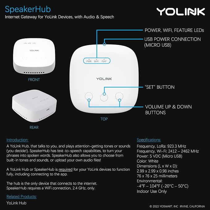 YoLink SpeakerHub - Image 5