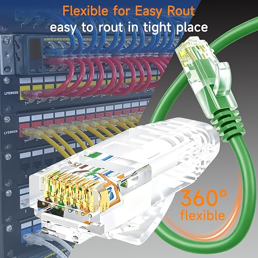 Cat6 Ethernet Patch Cable 3 ft, Cat6 Patch Cable - Image 3