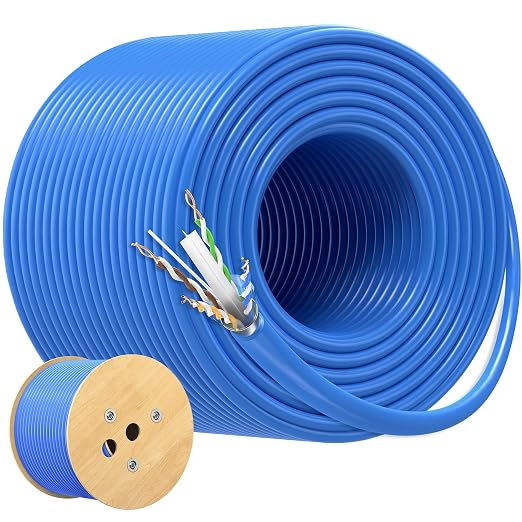 Cable Matters 10Gbps in-Wall Riser Cat 6A Bulk Ethernet Cable - 1000ft by CableMatters