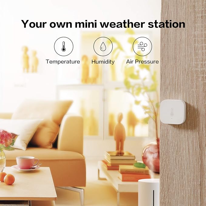 Aqara Zigbee Temperature and Humidity Sensor, Wireless Thermometer Hygrometer - Image 4