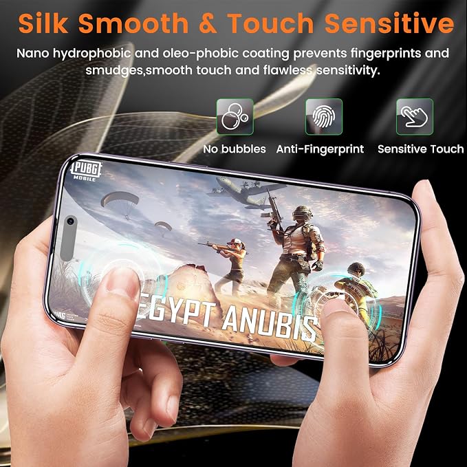Lesakit 3+3 Pack Privacy Screen Protector - Image 7