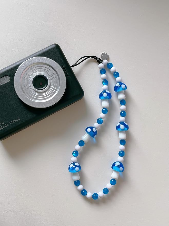 Drawwind Phone Charm Beaded Wristlet Strap Universal Cell Phone Lanyard Cute - Image 4