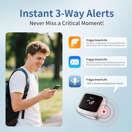 Frigga 4G Cellular Temperature & Humidity Monitor, No WiFi Required, Remote - Image 5