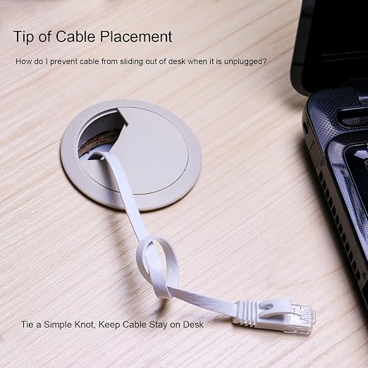 Jadaol Cat 6 Ethernet Cable 10ft 2-Pack, 10Gbps Support Cat8 Cat7 Network - Image 7