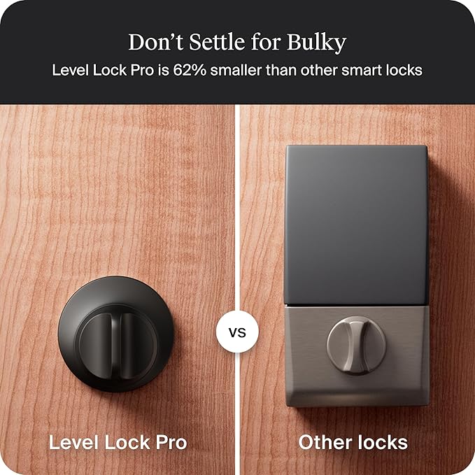 Level Lock Pro - World’s Smallest, Innovative Smart Lock - Matter-Over-Thread - Image 2