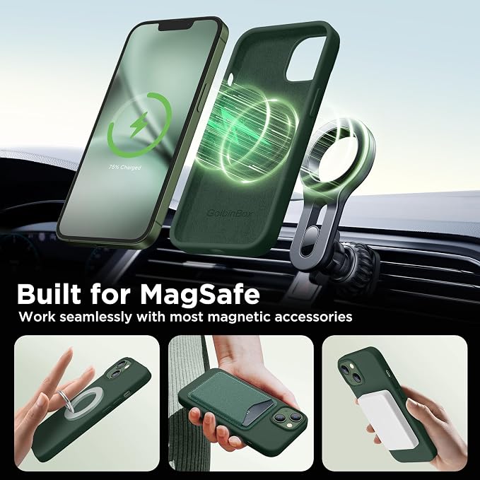 GolbinBox Magnetic for iPhone 13 Case & iPhone 14 Case, Compatible - Image 4