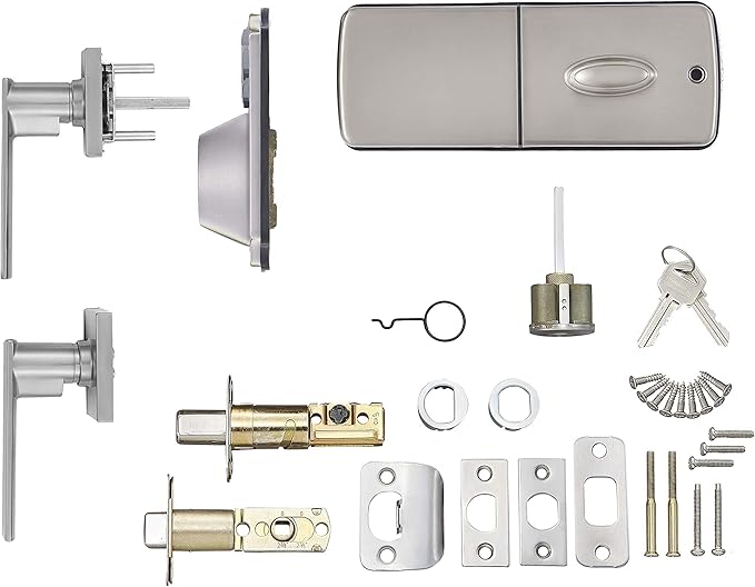 Amazon Basics Traditional Electronic Keypad, Keyless Entry Door Lock Deadbolt - Image 3