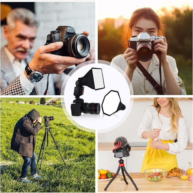 2 Pack Flash Diffuser Light Softbox - Image 5