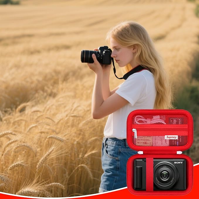 Hard Travel Case for Sony ZV-1F / ZV-1 / ZV-1 II Digital Camera, Vlogger Camera - Image 7