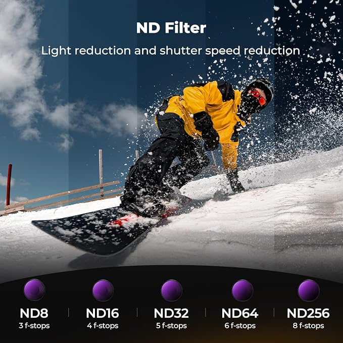 K&F CONCEPT HD CPL ND Filter Kit Compatible - Image 4