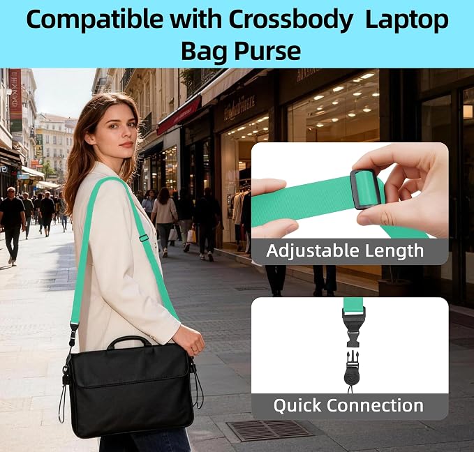 Adjustable Shoulder Strap:Comfortable iPad Strap Nylon Neck Lanyard - Image 7