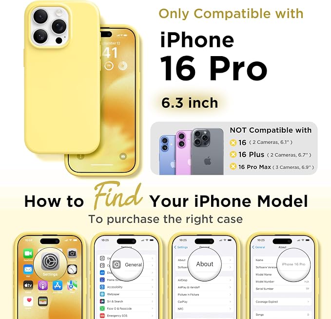 GolbinBox Magnetic for iPhone 16 Pro Case, Compatible - Image 2