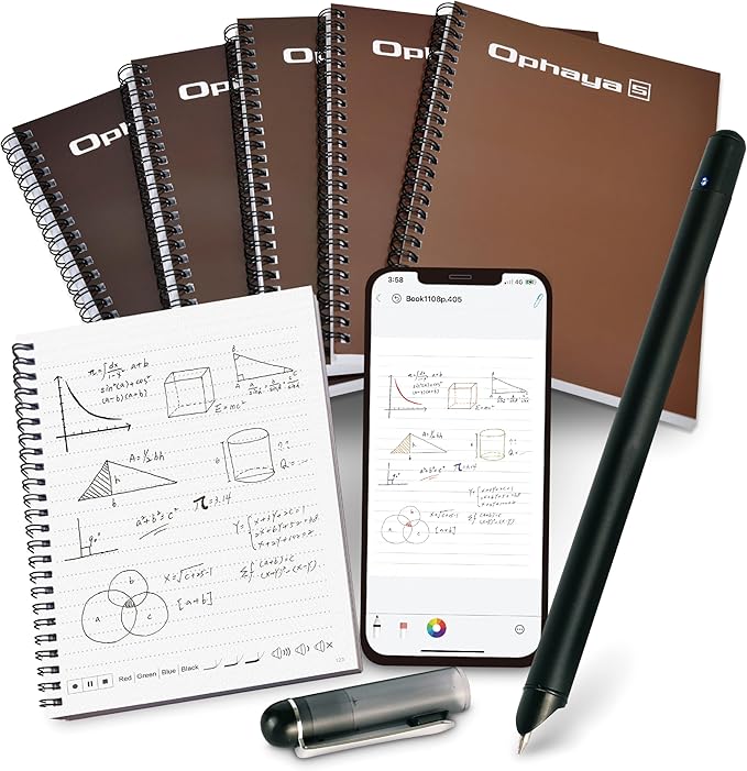 Ophaya Sync Smart Pen and A5 Notebook by OPHAYA