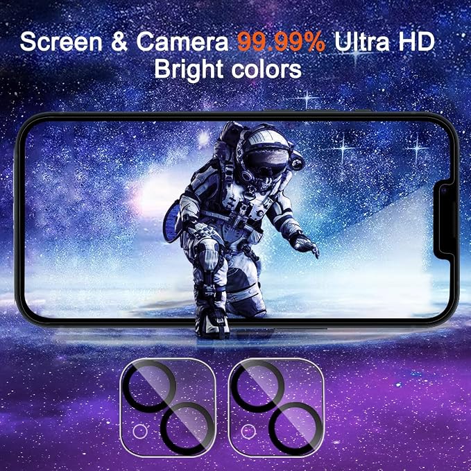 Ferilinso for iPhone 13/14 Privacy Screen Protector 2 Pack 9H Anti Spy Tempered - Image 5
