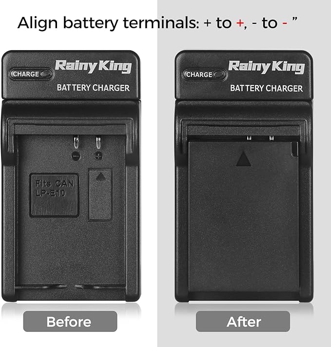 LP-E10 Battery Charger for Canon EOS Rebel T3, Kiss X50 - Image 6