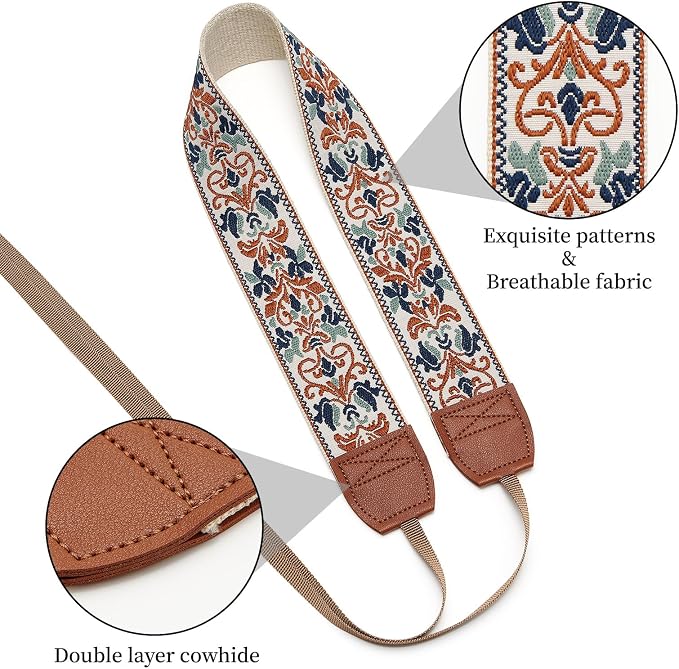 ZOOEASS Camera Strap for DSLP and Mirrorless Digital Camera, Neck Strap - Image 4