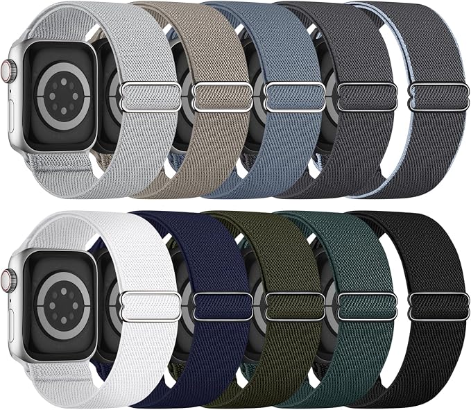 10 Pack Stretchy Bands Compatible by Butifacion