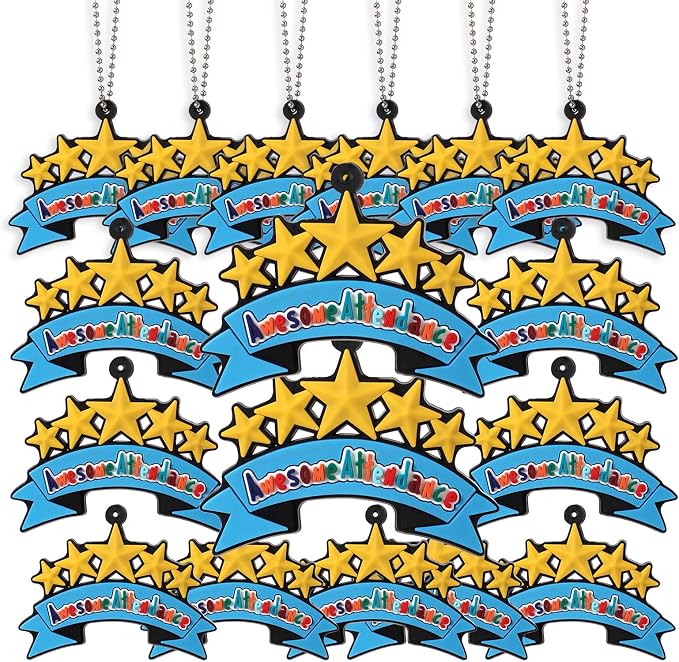 300 Pcs Awesome Attendance Silicone Tags - Image 7