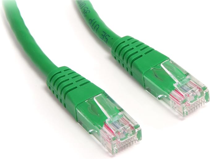 StarTech.com Cat5e Ethernet Cable - 10 ft - Green - Patch Cable - Molded Cat5e by StarTech