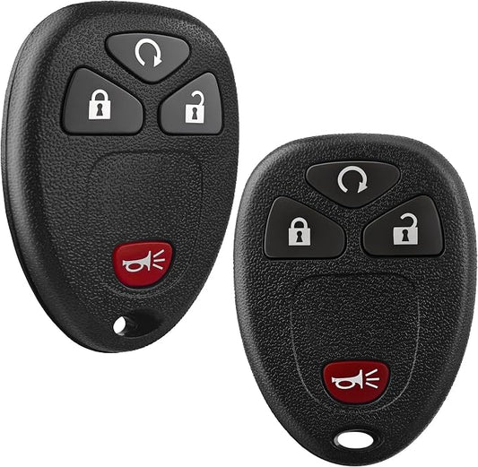 Key Fob 2Pcs OUC60270 15913421 Compatible by BasaltAuto