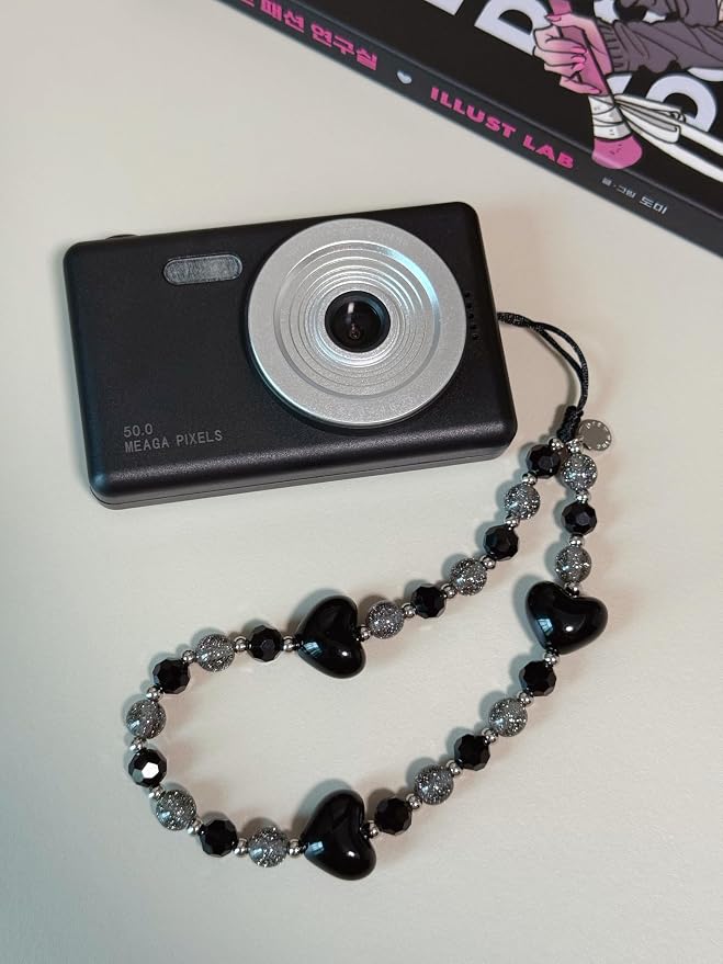 Drawwind Phone Charm Beaded Wristlet Strap Universal Cell Phone Lanyard Cute - Image 2
