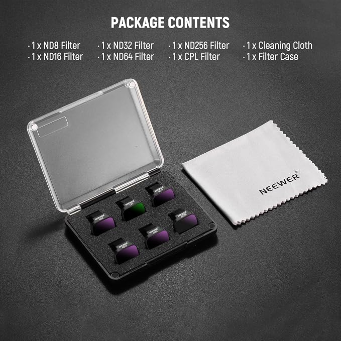 NEEWER 6 Pack ND CPL Filters Compatible - Image 8