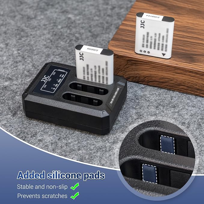JJC DB-110 Battery Charger USB Multi-Slot - Image 8