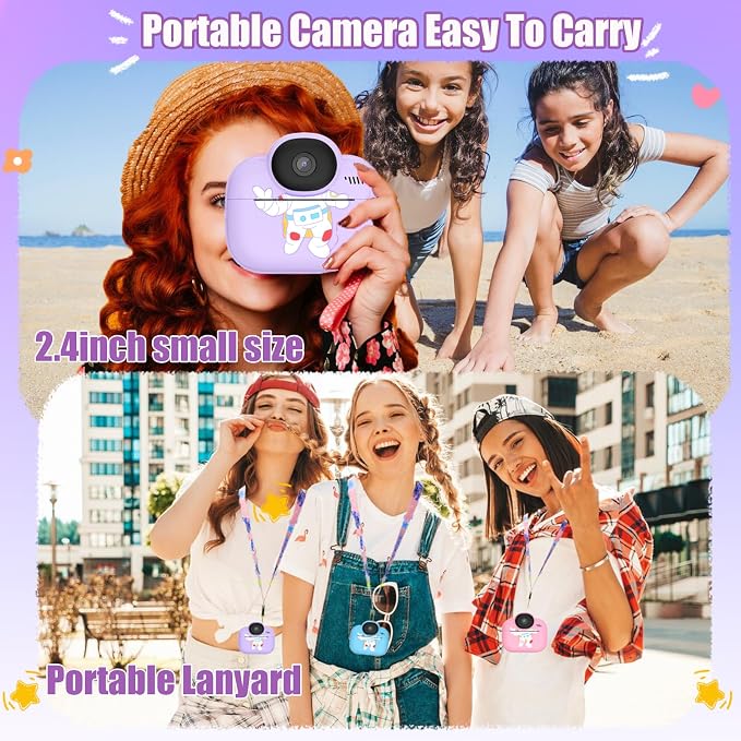 Kids Camera Toys, Instant Print Camera - Image 6