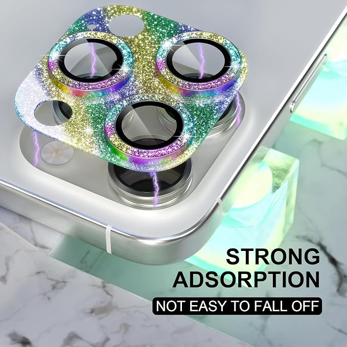 Choiche Compatible for iPhone 16 Pro/iPhone 16 Pro Max Camera Lens Protector - Image 6