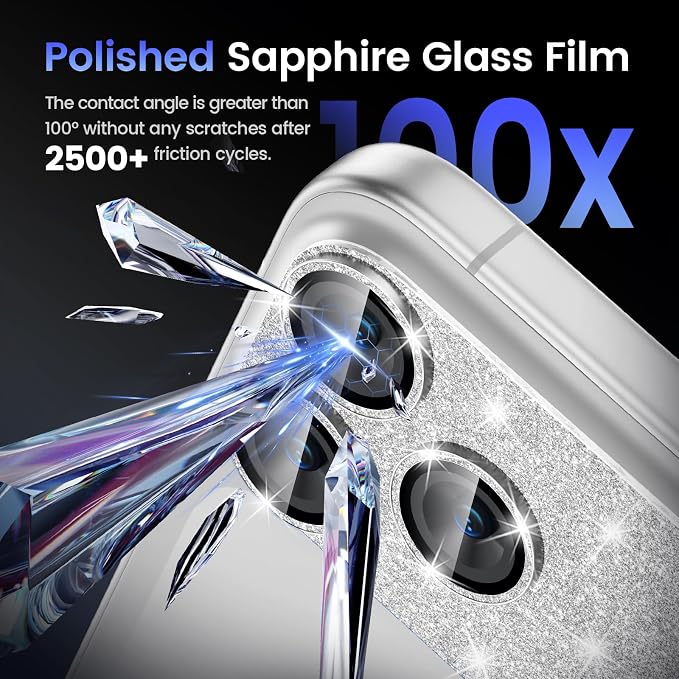 Tensea for iPhone 17 Pro Camera Lens Protector, Metal Aluminum Alloy Tempered - Image 6