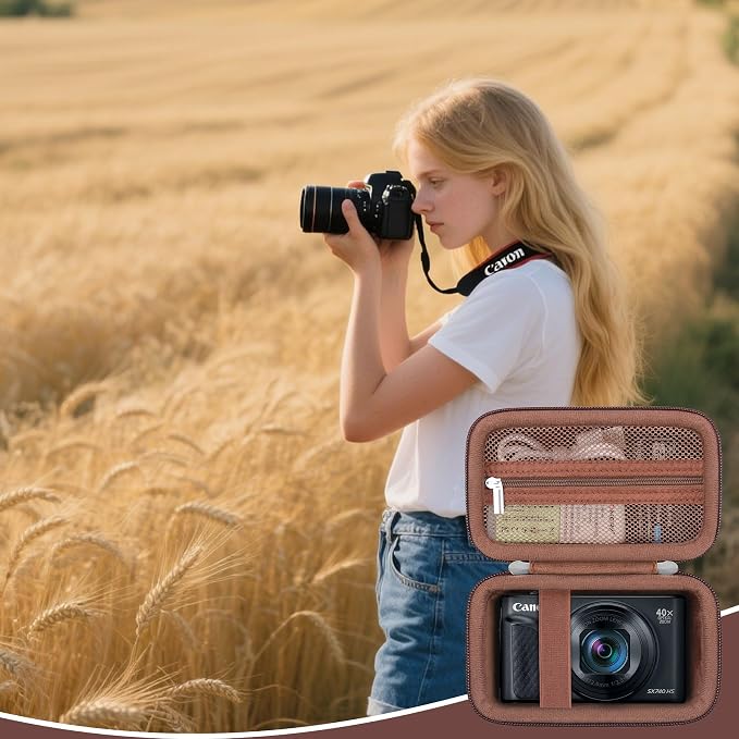 Hard Carrying Case for Canon PowerShot SX740 HS/ SX730 HS/ SX720 HS/ SX620 HS/ - Image 8